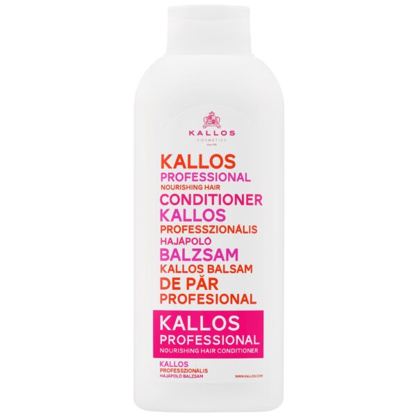 Kallos Professional Nourishing Conditioner - odżywczy balsam do włosów, 1000ml