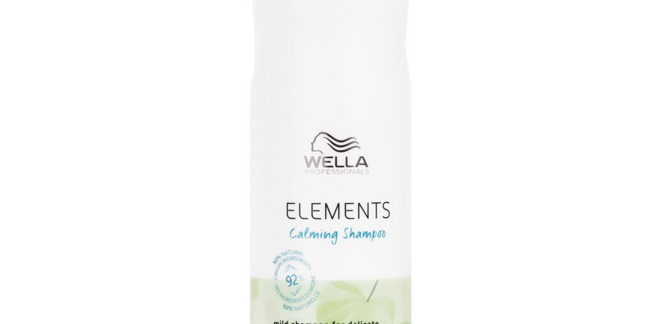 Wella Elements Calming - szampon do włosów i suchej lub wrażliwej skóry głowy, 250ml