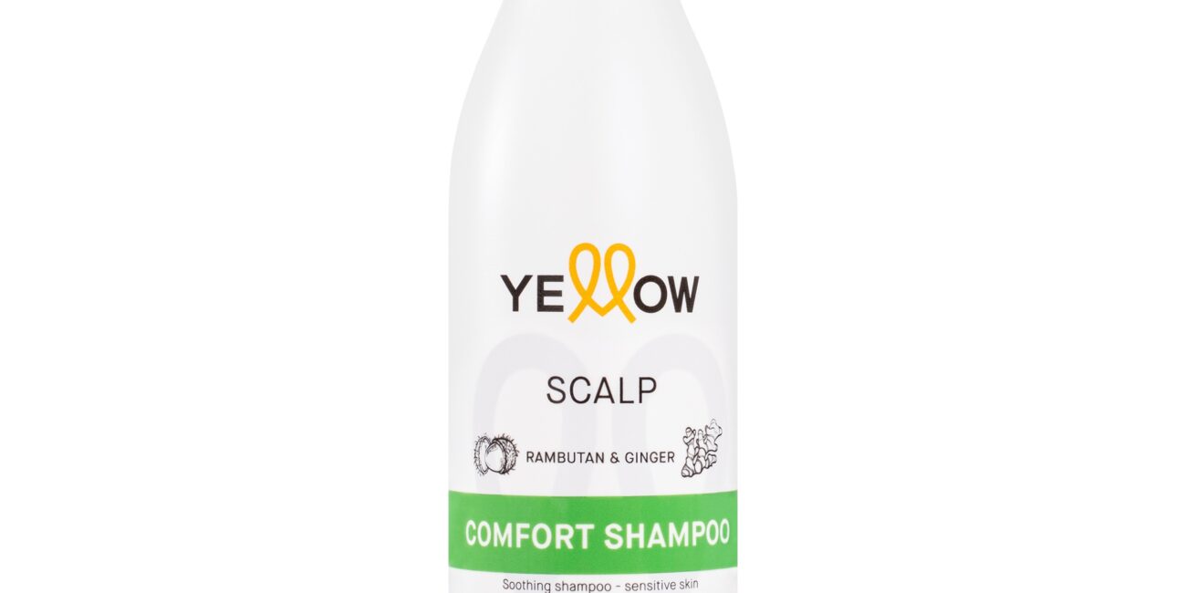 Alfaparf YELLOW Scalp Comfort - szampon oczyszczający skórę i włosy, 500ml