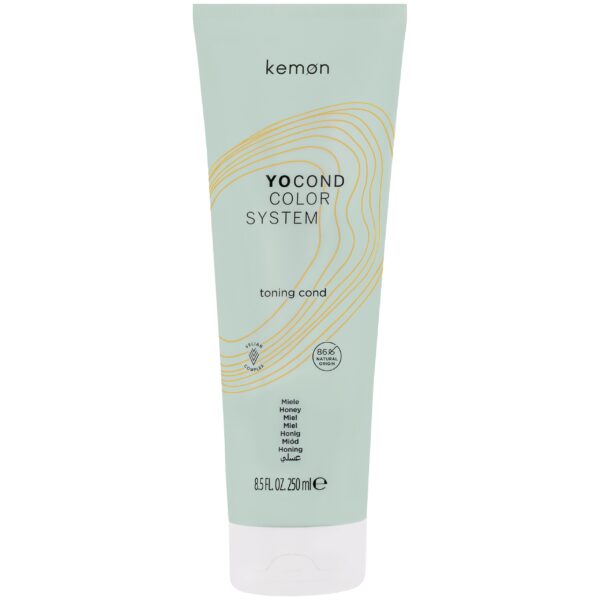 Kemon Yo Cond Color System Toning Conditioner - koloryzująca odżywka do włosów, 250ml Miele | Miód