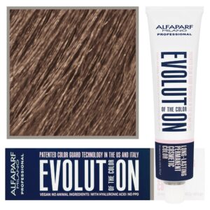 Alfaparf Evolution - wegańska farba do koloryzacji włosów, 60ml 8NB | Jasny Ciepły Blond