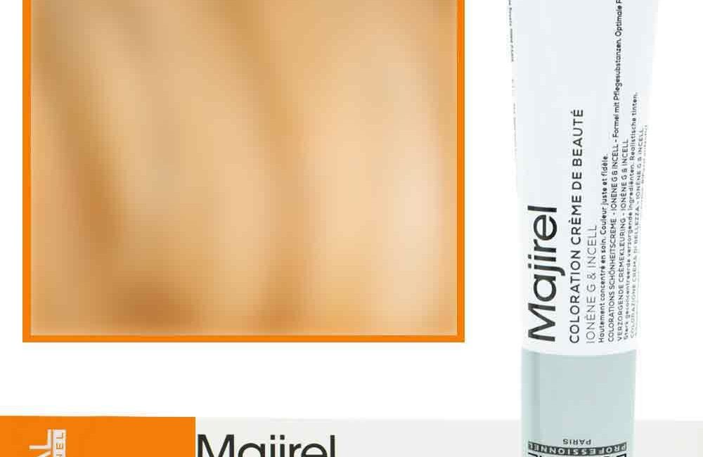 Loreal Majirel - profesjonalna farba do włosów, paleta kolorów, 50ml 9.03 Bardzo Jasny Blond Naturalny Złocisty