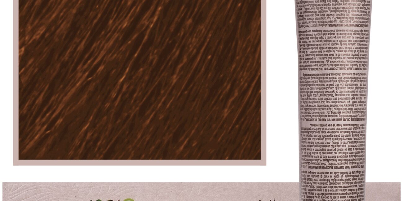 Echosline Echos Color Colouring Cream - wegańska farba do włosów, 100ml 9,34 | Miedziany Złoty Bardzo Jasny Blond