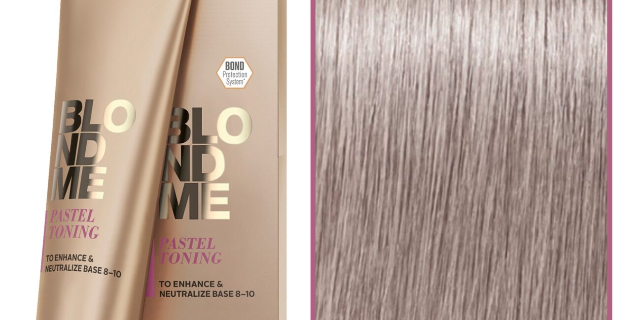 Schwarzkopf Professional BlondMe Pastel Toning - pastelowy toner do włosów blond, 60ml Steel Blue | Stalowy Niebieski