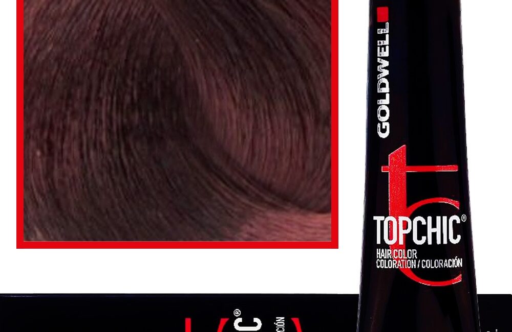 Goldwell Topchic - profesjonalna farba do włosów, 60ml 5-VA Popielaty Fiolet