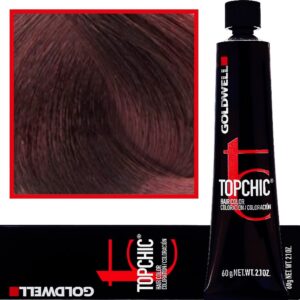 Goldwell Topchic - profesjonalna farba do włosów, 60ml 5-VA Popielaty Fiolet