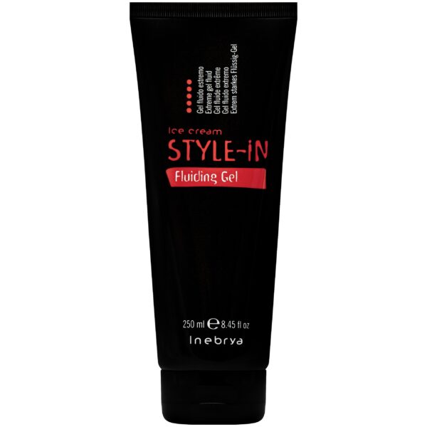 Inebrya Style-In Fluiding Gel - bardzo mocny żel do stylizacji włosów, 250ml