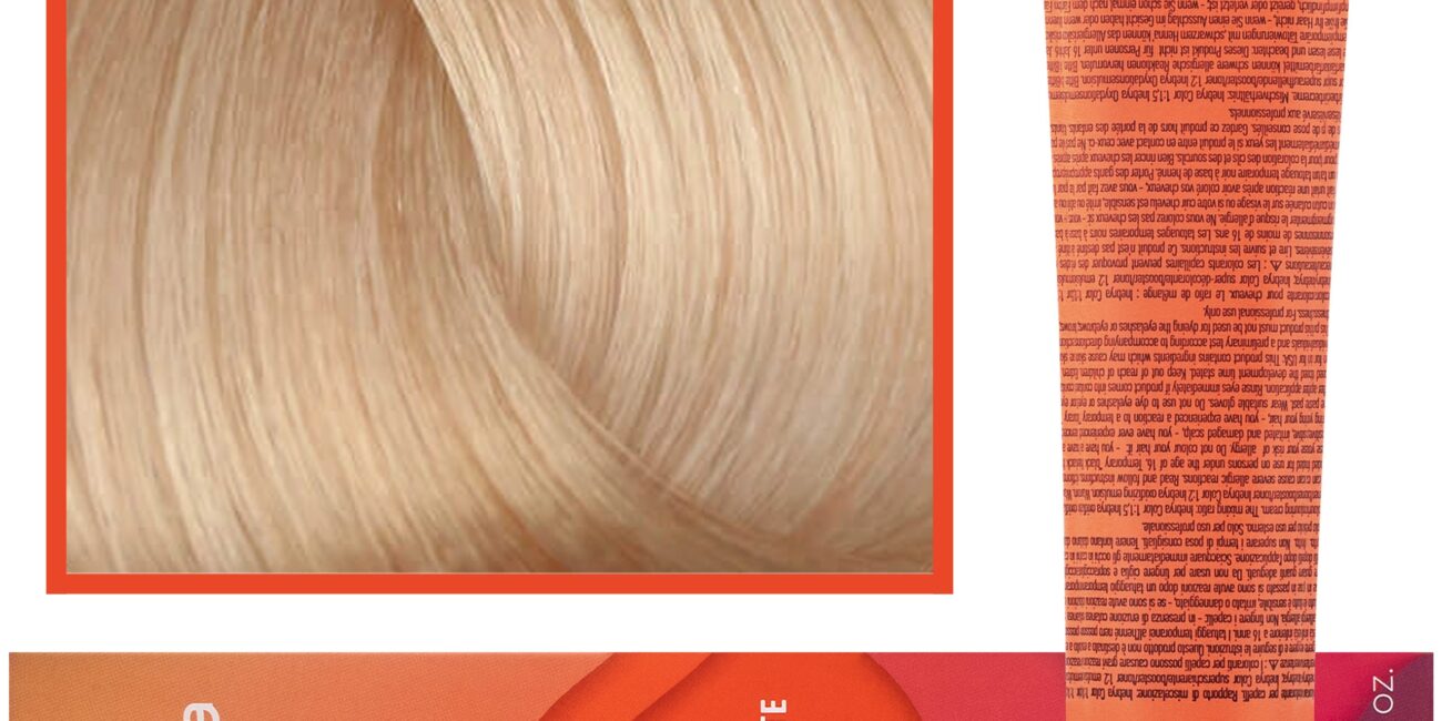 Inebrya Color - farba krem koloryzujący do włosów, 100ml 12/8 | Bardzo Jasny Platynowy Extra Perłowy Blond