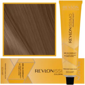 Revlon Revlonissimo Colorsmetique - kremowa farba do włosów, 60ml 6,34 | Ciemny Złoty Miedziany Blond