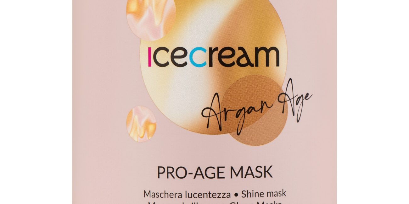 Inebrya Ice Cream Argan Age Pro - maska wzmacniająca włosy, 1000ml