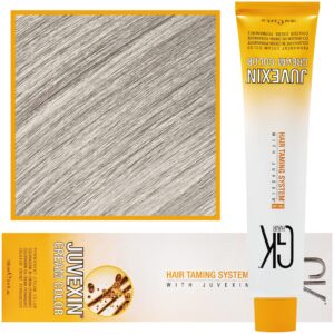 GK Hair Juvexin - farba do koloryzacji włosów z keratyną, 100ml 901S | Ultra Ash Superligh
