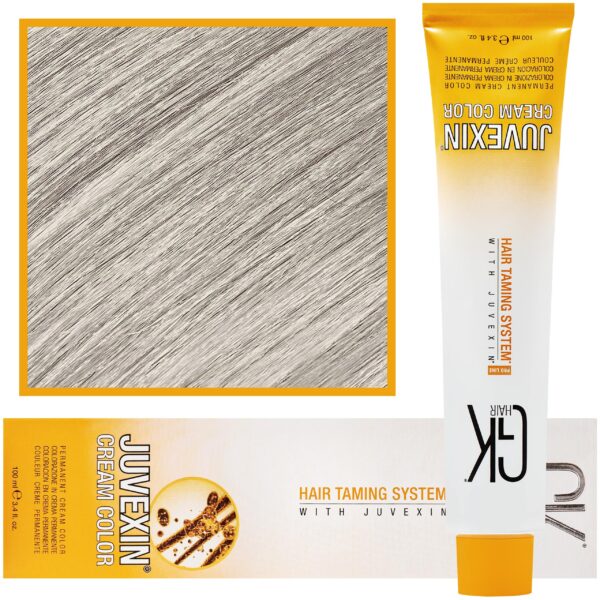 GK Hair Juvexin - farba do koloryzacji włosów z keratyną, 100ml 901S | Ultra Ash Superligh