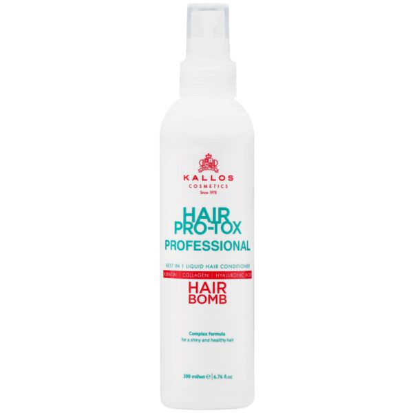 Kallos Hair Pro-Tox Best In 1 Liquid Hair - regenerująca odżywka do włosów w płynie, 200ml