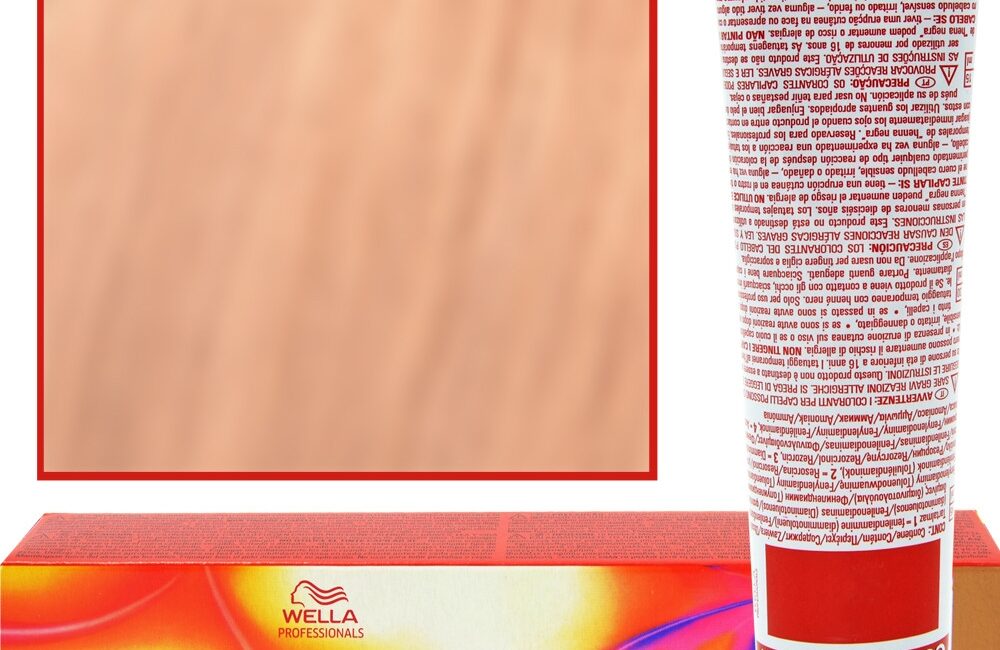 WELLA COLOR TOUCH profesjonalna farba do włosów 60 ml 10/34 najjaśniejszy blond złota czerwień