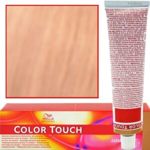 WELLA COLOR TOUCH profesjonalna farba do włosów 60 ml 10/34 najjaśniejszy blond złota czerwień