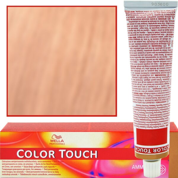 WELLA COLOR TOUCH profesjonalna farba do włosów 60 ml 10/34 najjaśniejszy blond złota czerwień