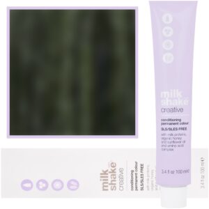 Milk Shake Creative - farba do włosów 100ml, pełna paleta kolorów 6,11 | 6AA || Intensywny Ciemny Popielaty Blond