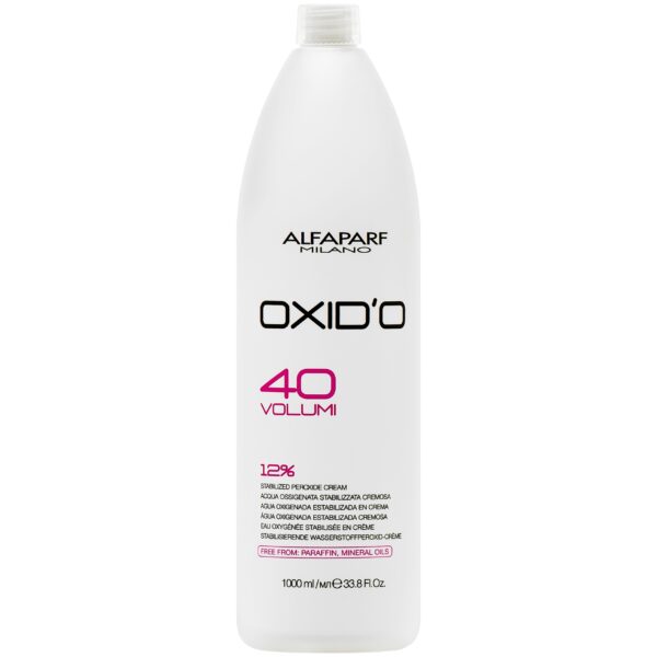 Alfaparf Oxido - oxydant w kremie 1,5%, 3%, 6%, 9% lub 12% 1000ml 12% - Vol 40.