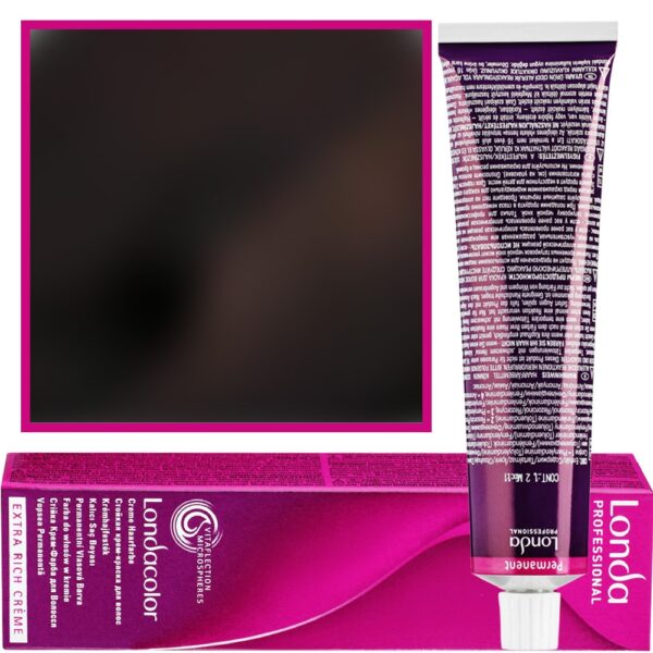 Londa Color profesjonalna farba do włosów 60ml 4/71 Popielato-brązowy średni brąz