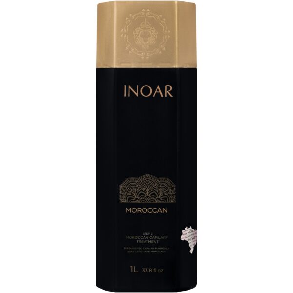 Inoar Moroccan Keratin kuracja keratynowa do termicznego prostowania włosów 1000ml