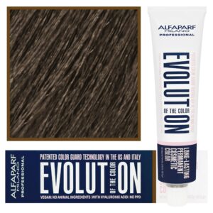 Alfaparf Evolution - wegańska farba do koloryzacji włosów, 60ml 7,1 | Średni Popielaty Blond