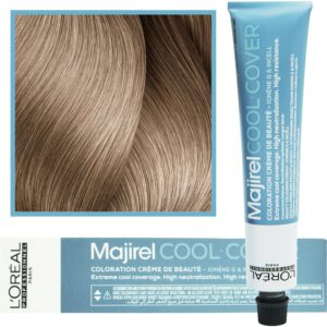 Loreal Majirel Cool Cover - farba zimne odcienie chłodnych blondów, 50ml 9.82 Bardzo Jasny Blond Mokka Opalizujący