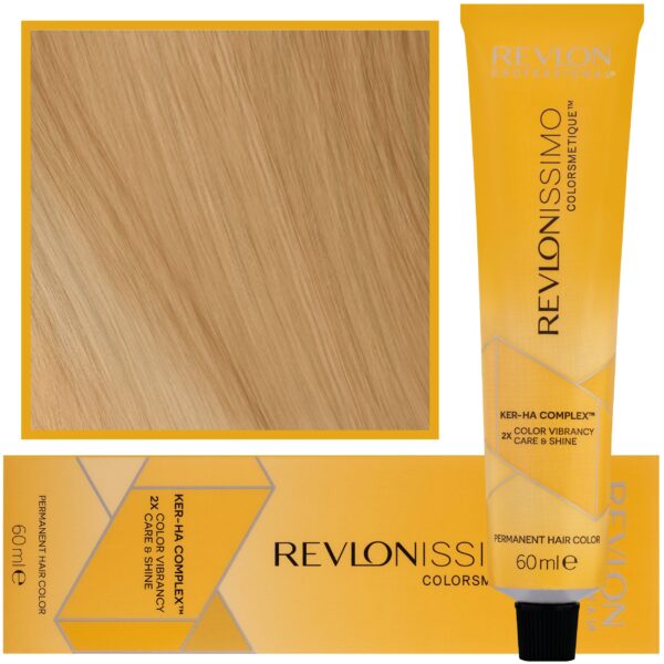 Revlon Revlonissimo Colorsmetique - kremowa farba do włosów, 60ml 8,34 | Jasny Złoty Miedziany Blond