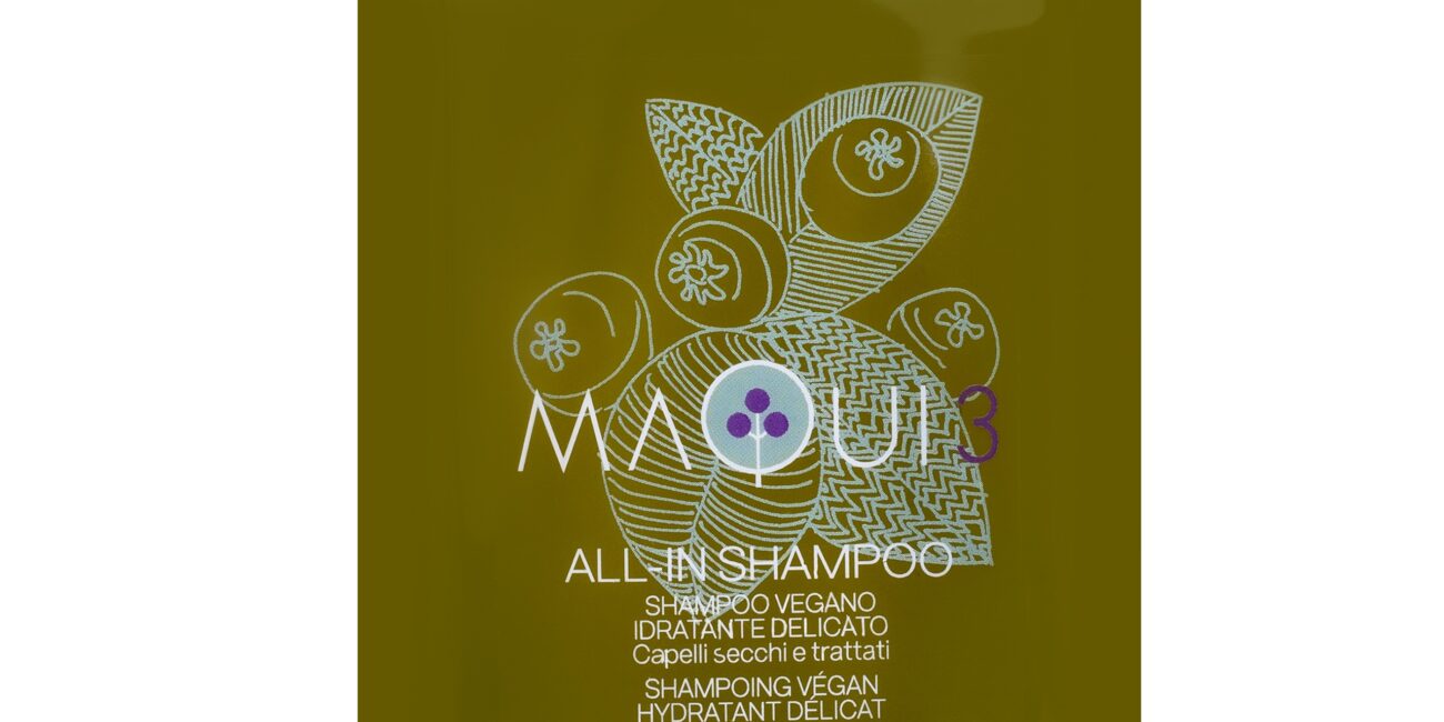 Echosline Maqui 3 All in Shampoo - delikatny szampon nawilżający do włosów zniszczonych, 385ml