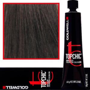 Goldwell Topchic - profesjonalna farba do włosów, 60ml 5-BG Średnie Brązowe Złoto