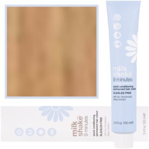 Milk Shake 9 Minutes - farba do włosów 100ml, pełna paleta kolorów 10,3 | 10G || Najjaśniejszy Złocisty Platynowy Blond
