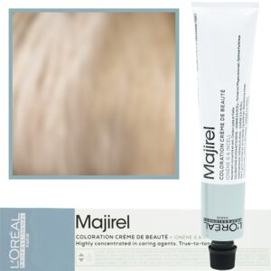 Loreal Majirel - profesjonalna farba do włosów, paleta kolorów, 50ml 9.1 Bardzo Jasny Blond Popielaty
