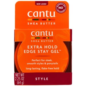 Cantu Shea Butter Extra Hold Gel - bardzo mocny żel do stylizacji włosów, 64g