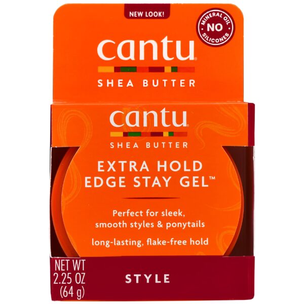 Cantu Shea Butter Extra Hold Gel - bardzo mocny żel do stylizacji włosów, 64g
