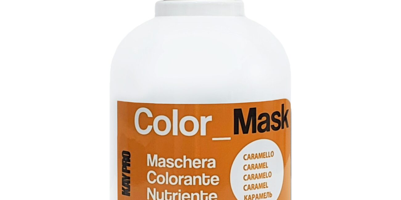 KayPro Color Mask - koloryzująca do włosów matowych i pozbawionym życia, 300ml Caramel | Karmel