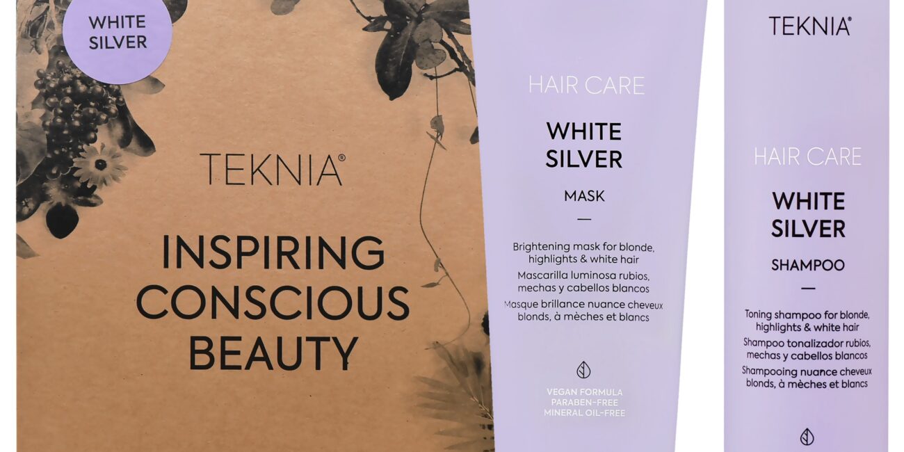 Lakme Teknia White Silver Pack - zestaw do włosów siwych i blond maska 250ml + szampon 300ml