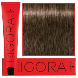 Schwarzkopf Professional Igora Royal - trwała farba do włosów o innowacyjnej formule, 60ml 6-00 | Ciemny Blond Naturalny Extra
