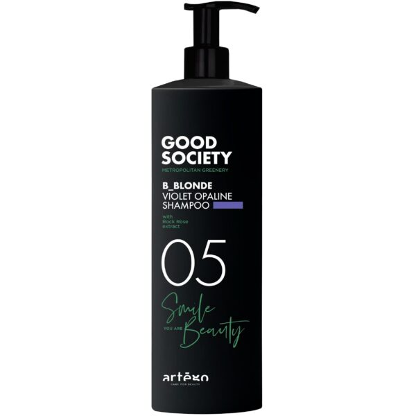 Artego Good Society B_Blonde Violet Shampoo - szampon do włosów blond, 1000ml