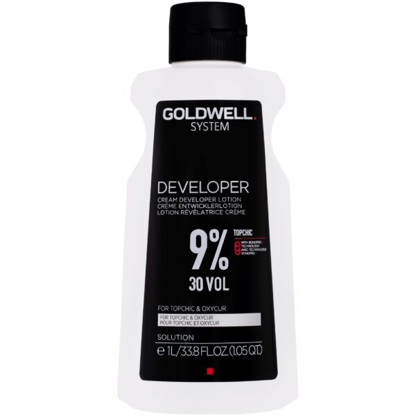 Goldwell System Developer aktywator do farb Topchic i rozjaśniaczy Oxycur Platin 1000ml 30 VOL | 9%