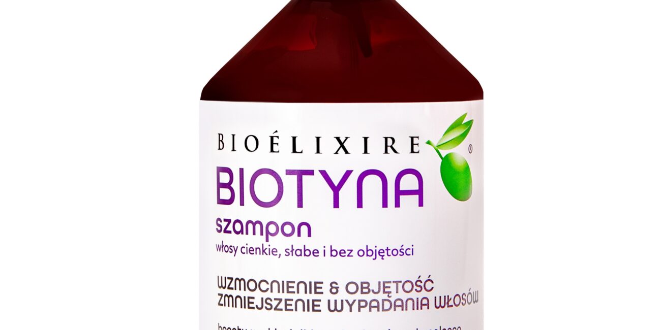 Bioelixire Biotyna szampon włosy cienkie i bez objętości 500 ml