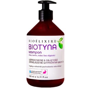 Bioelixire Biotyna szampon włosy cienkie i bez objętości 500 ml