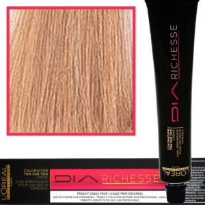 Loreal Dia Richesse farba do włosów 50ml 9.13 Bardzo Jasny Blond Popielato-Złocisty
