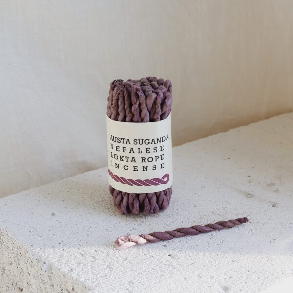 Kadzidła naturalne sznurkowe Austha Suganda - 50szt. Stupa Incense