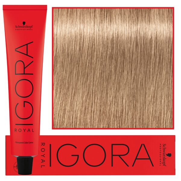 Schwarzkopf Professional Igora Royal - trwała farba do włosów o innowacyjnej formule, 60ml 9-48 | Ekstra Jasny Blond Beżowo Czerwony