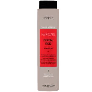 Lakme Teknia Refresh Coral Red - szampon do włosów farbowanych w odcieniu czerwieni, 300ml