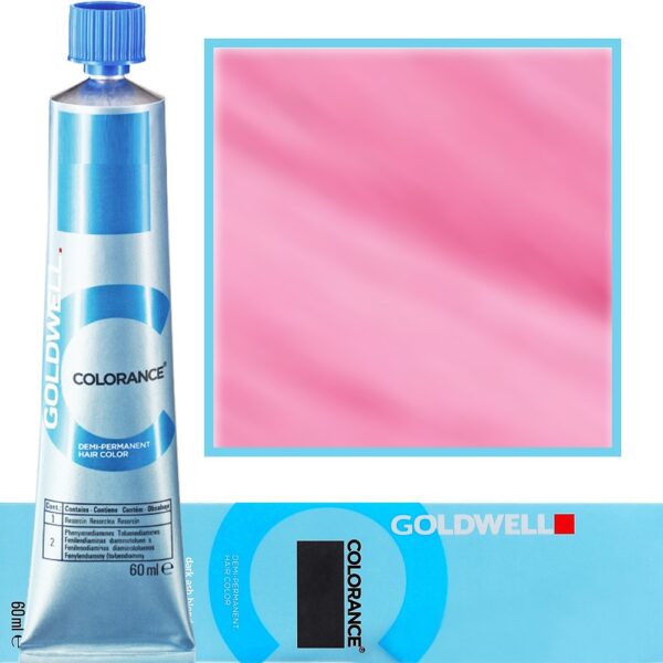 Goldwell Colorance - profesjonalna farba do półtrwałej koloryzacji, 60ml Pastel Rose | Pastelowa Róża