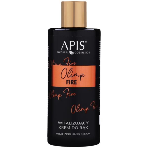 Apis Olimp Fire – pielęgnacyjny, perfumowany krem do rąk o orientalno-kwiatowym zapachu, 300 ml