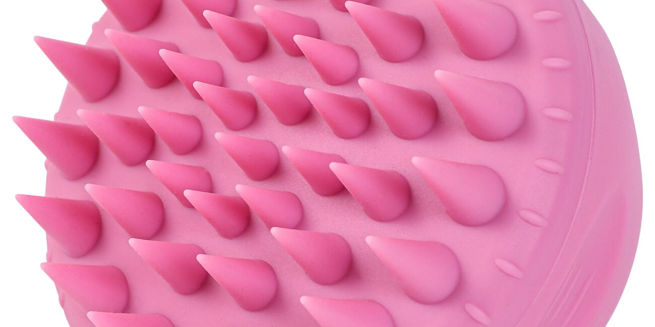 Sister Young Aura Shampoo Brush - masażer do mycia włosów, różne kolory Pink | Różowy