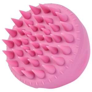 Sister Young Aura Shampoo Brush - masażer do mycia włosów, różne kolory Pink | Różowy