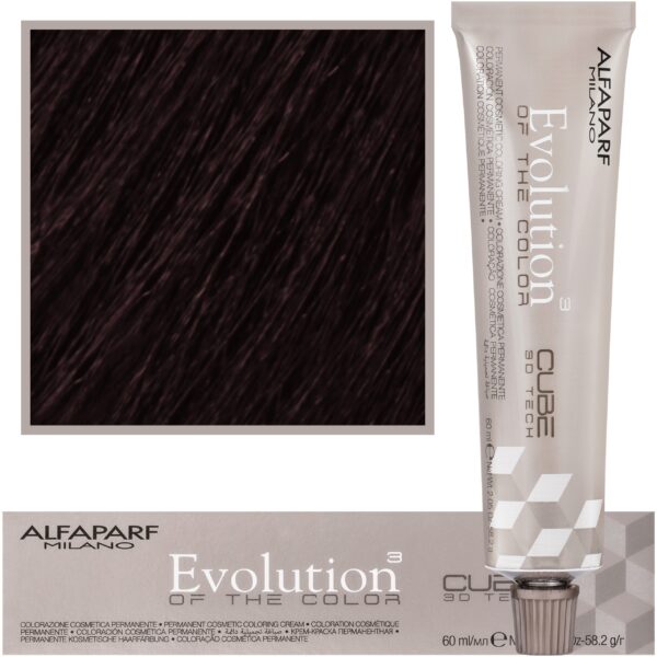 Alfaparf Evolution - farba do włosów 60ml cała paleta 5.53 | Jasny mahoniowo złoty brąz