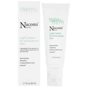 Nacomi Next Level Dermo - lekki krem do cery trądzikowej, 50ml